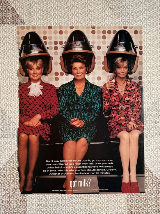 Other - Milk Ad - Shirley Jones, Marion Ross & Florence Henderson - GM
